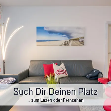 Techt Bi Stroen 4 Sterne Top-fewo 2 Wc Sauna Balkon 5 Min Zentrum Apartman Westerland