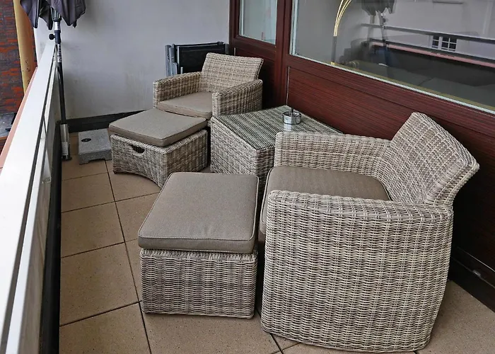 Apartman Techt Bi Stroen 4 Sterne Top-fewo 2 Wc Sauna Balkon 5 Min Zentrum Westerland