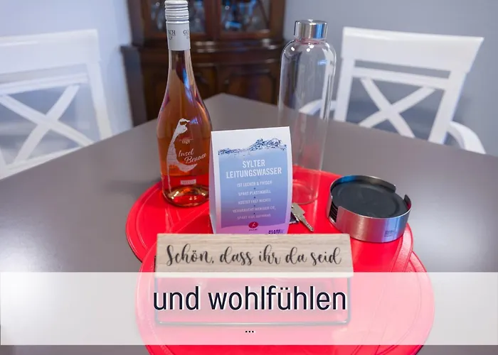 Apartman Techt Bi Stroen 4 Sterne Top-fewo 2 Wc Sauna Balkon 5 Min Zentrum Westerland