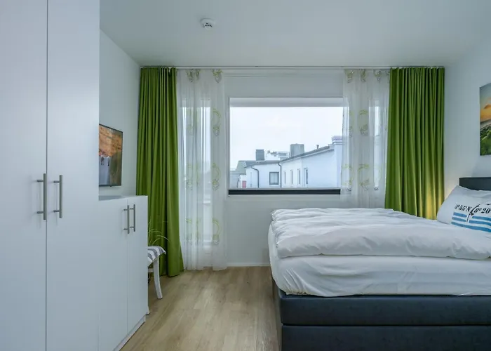 Apartman Techt Bi Stroen 4 Sterne Top-fewo 2 Wc Sauna Balkon 5 Min Zentrum Westerland