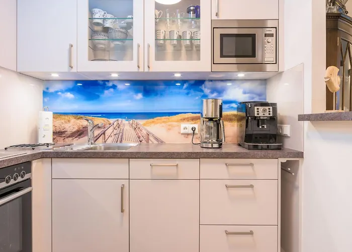 Techt Bi Stroen 4 Sterne Top-fewo 2 Wc Sauna Balkon 5 Min Zentrum * Westerland