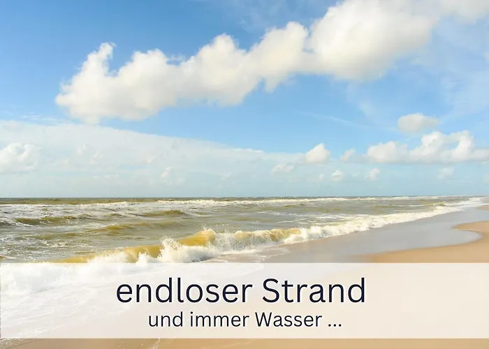Techt Bi Stroen 4 Sterne Top-fewo 2 Wc Sauna Balkon 5 Min Zentrum Apartman Westerland