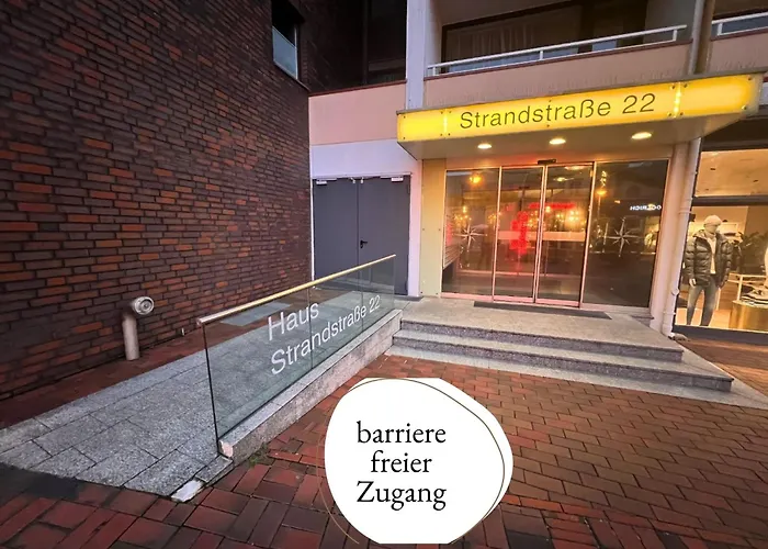Apartman Techt Bi Stroen 4 Sterne Top-fewo 2 Wc Sauna Balkon 5 Min Zentrum Westerland